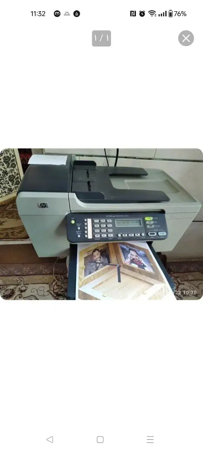 پرینتر همه کاره Hp Officejet 5610|پرینتر، اسکنر، کپی، فکس|قم, خاکفرج|دیوار