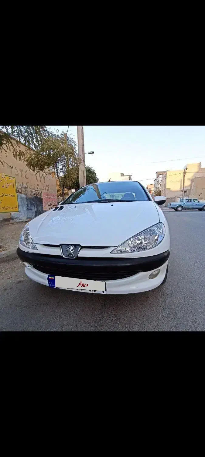 206مدل ۱۴۰۰در حد بدون رنگ بدون ضربه|خودرو سواری و وانت|قروه, |دیوار