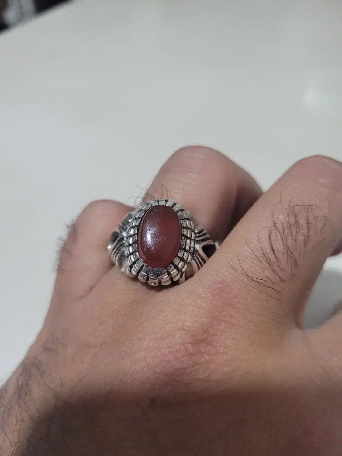 انگشترعقیق کهنه|کلکسیون اشیاء عتیقه|تهران, دکتر هوشیار|دیوار