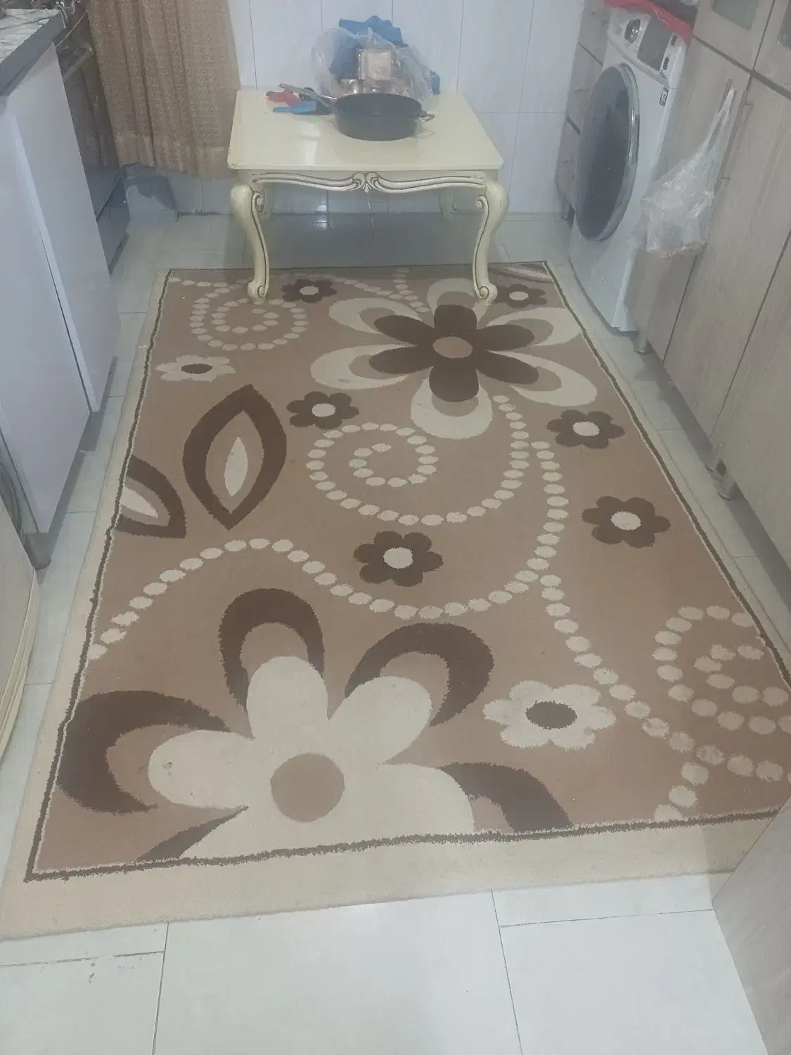 گلیم فرش ۴ متری|گلیم، جاجیم، گبه|قدس, شهر‌قدس|دیوار