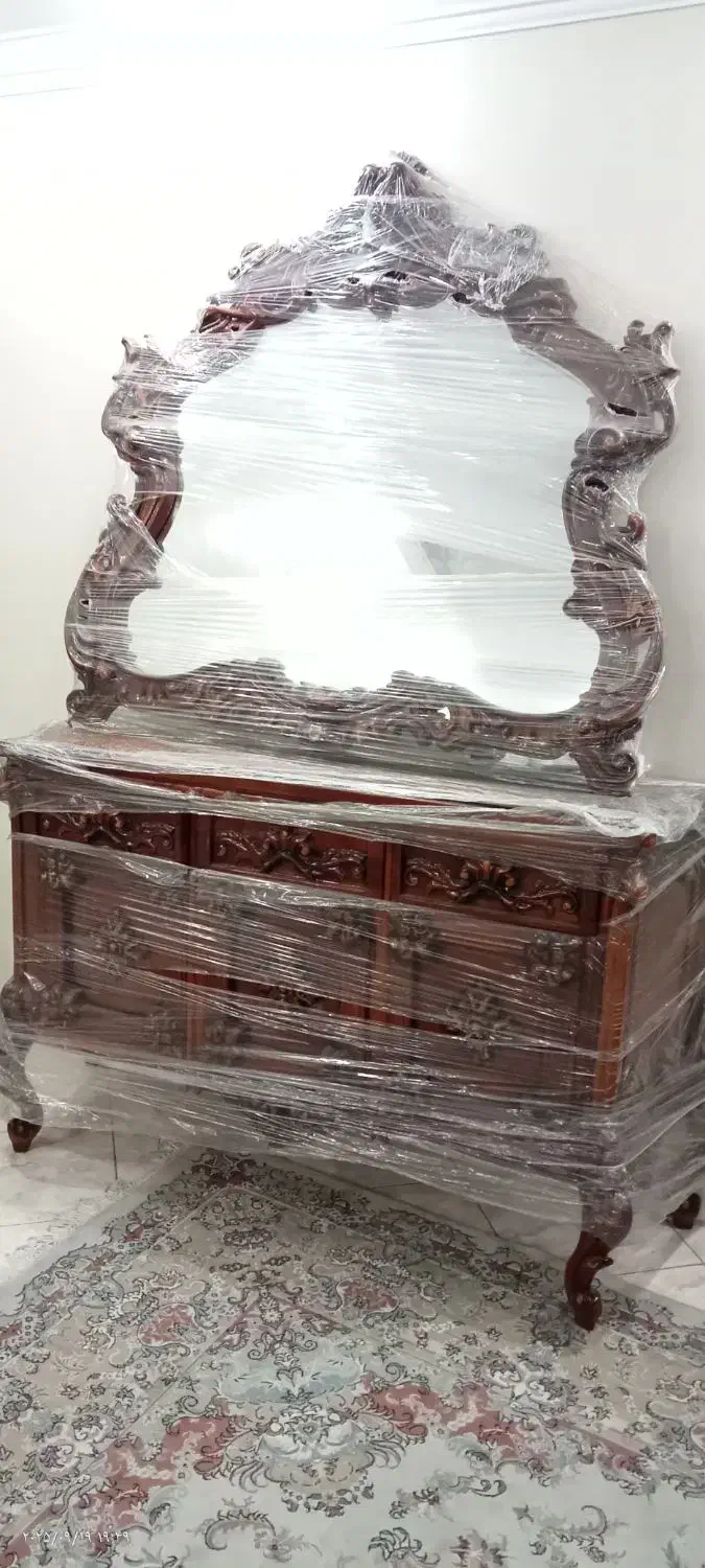 کنسول تمام چوب نونو نونو  تازه از کارخانه اوردن|بوفه، ویترین، کنسول|تهران, آهنگ|دیوار