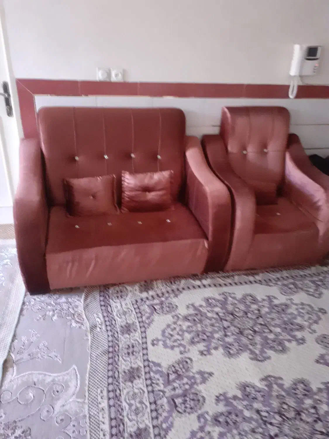 مبل ۷ نفره|مبلمان خانگی و میز عسلی|تیران, |دیوار