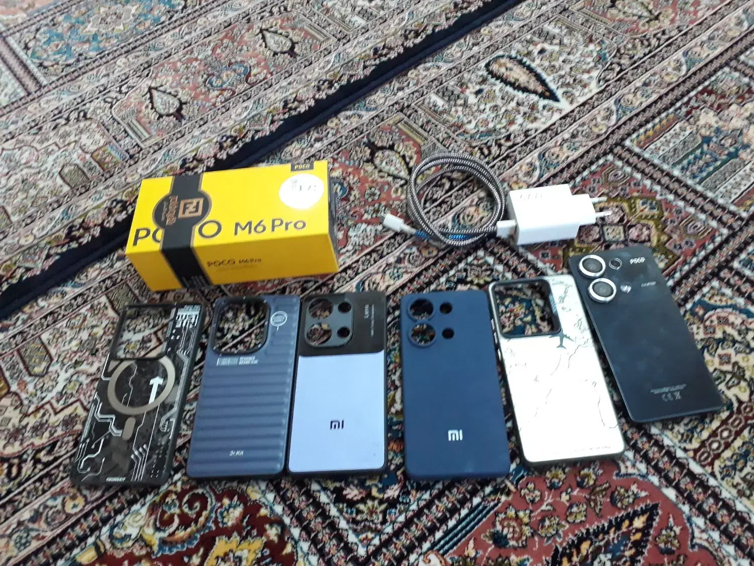 Poco M6 pro 512g r12|موبایل|ری, شهادت|دیوار