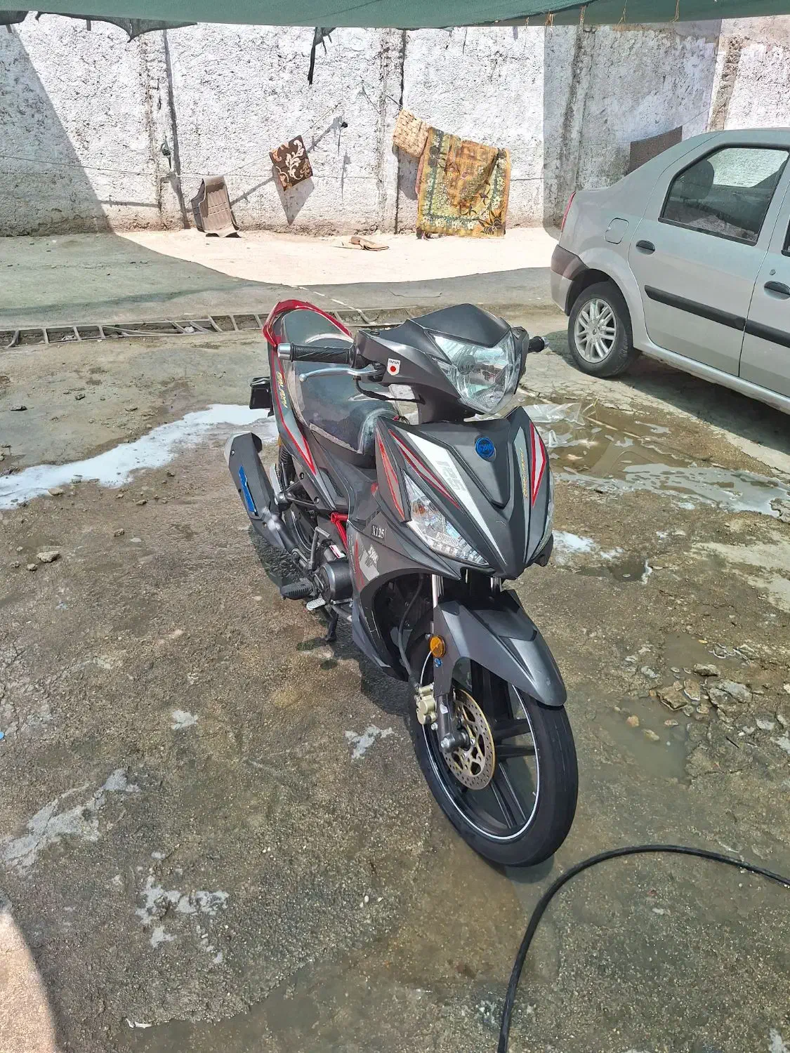 موتور لاکی sym گلکسی 125cc|موتورسیکلت|اصفهان, رزمندگان|دیوار