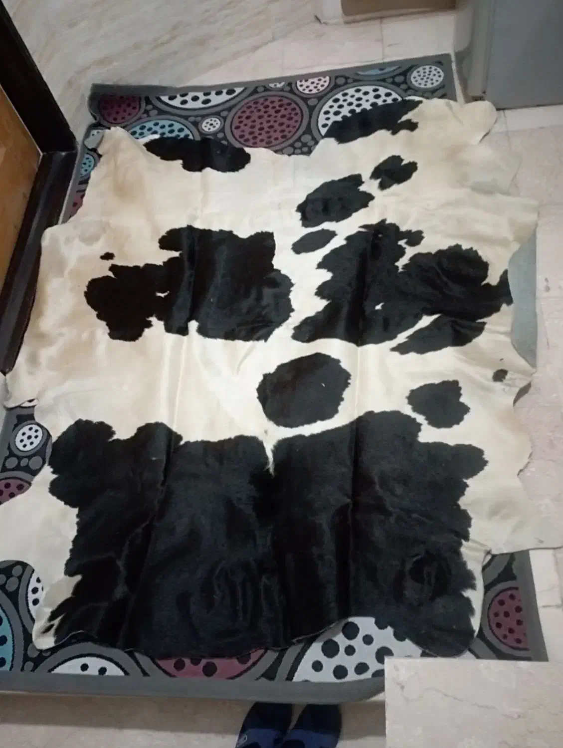 پوست گاو طبیعی|فرش|نسیمشهر, |دیوار