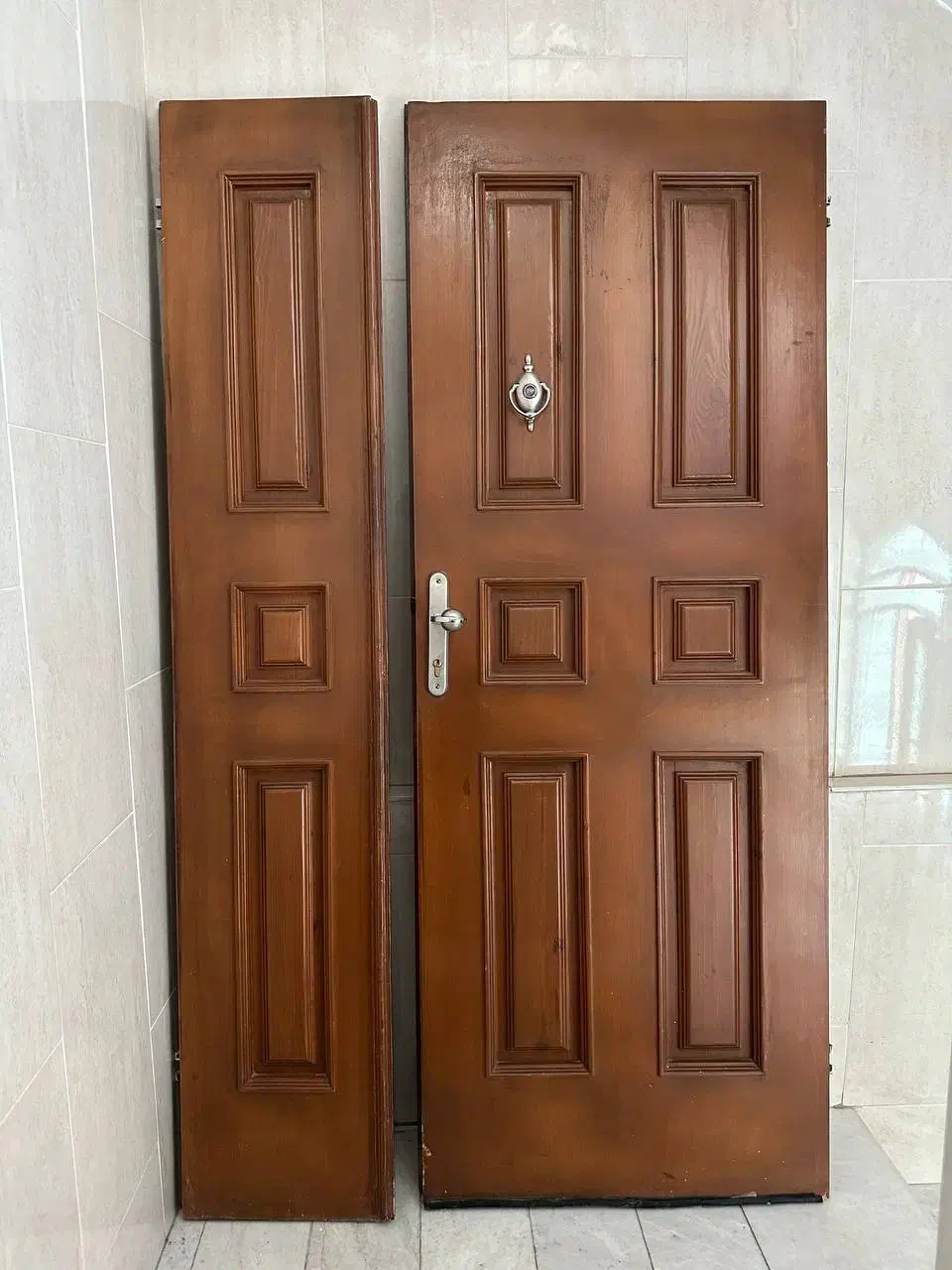 درب واحد قهوه ای|مصالح و تجهیزات ساختمان|تهران, سوهانک|دیوار