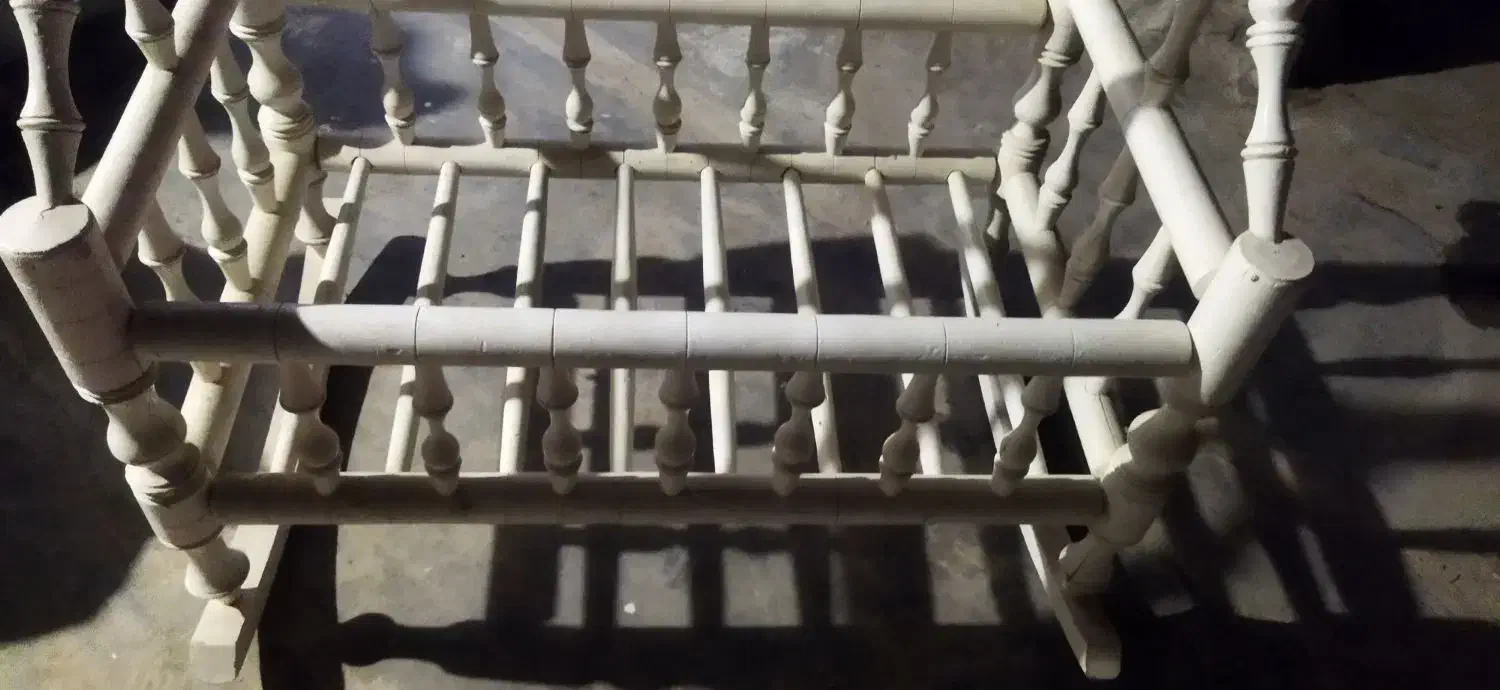 گهواره نوزاد چوبی سالم|اسباب و اثاث بچه|دزفول, |دیوار