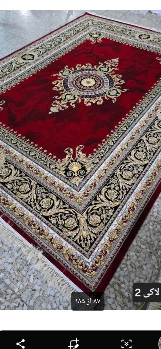 فرش نکیسا فروش به تضمین چک بانکی|فرش|اصفهان, لاله|دیوار