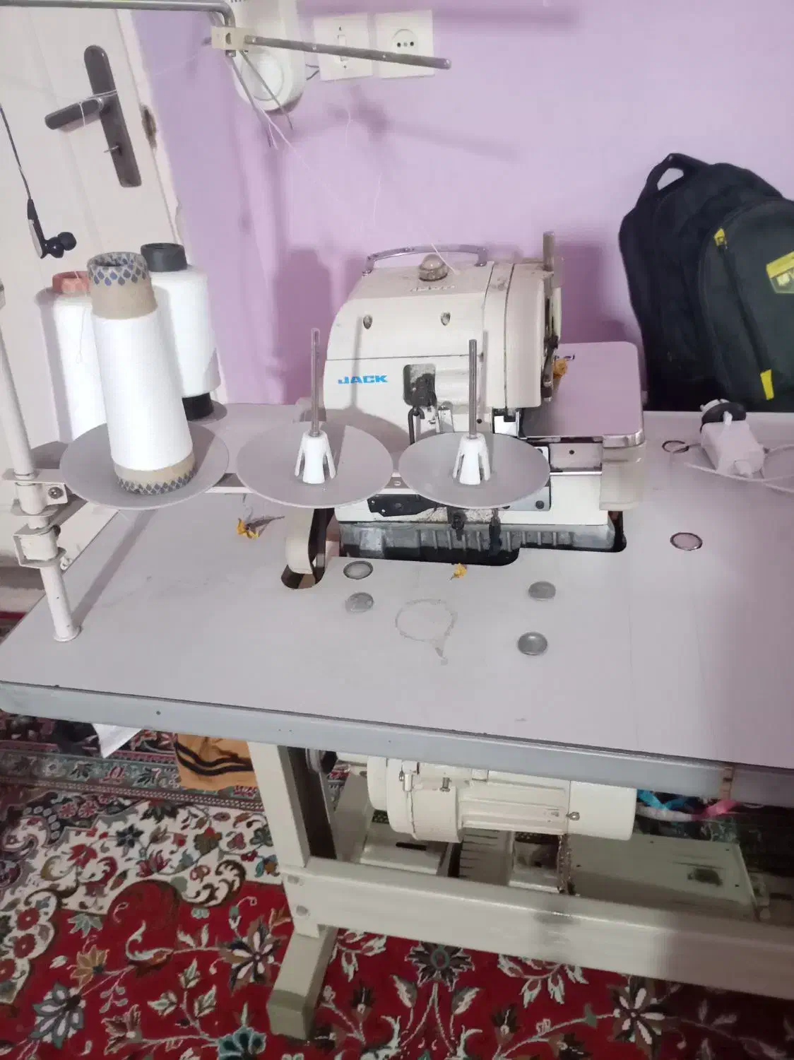 چرخ صنعتی سردوز پنج نخ|چرخ خیاطی و ریسندگی|آمل, |دیوار