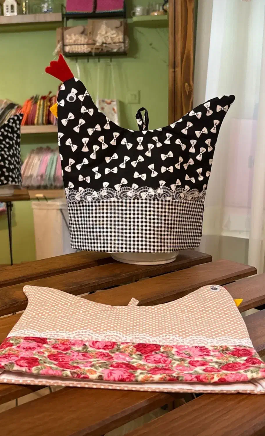 دوخت تخصصی سرویس آشپزخانه بصورت ست و تک|سفره، حوله، دستمال آشپزخانه|بیرجند, |دیوار