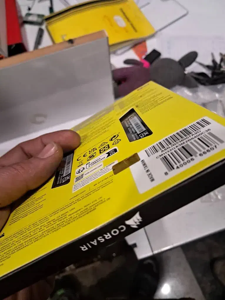 ram 32g 6400 vengeance RGB DDR5|قطعات و لوازم جانبی رایانه|تهران, فلسطین (میدان انقلاب)|دیوار