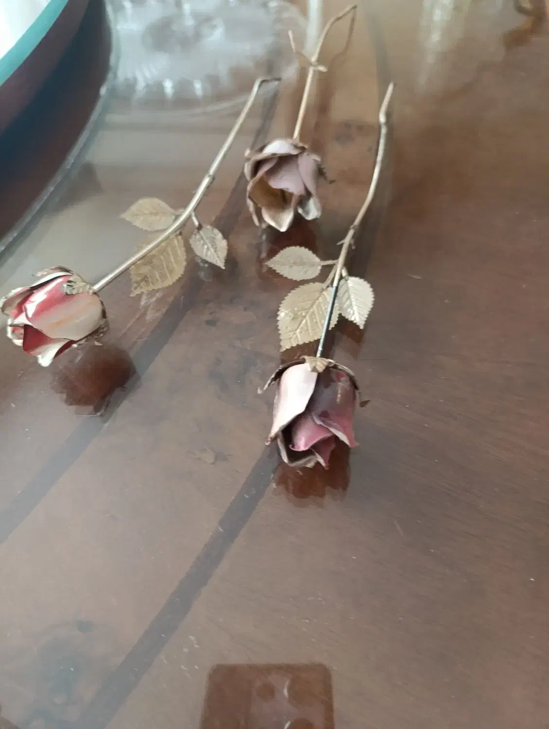 گل رز نقره|صنایع دستی و سایر لوازم تزئینی|تهران, قزل قلعه|دیوار