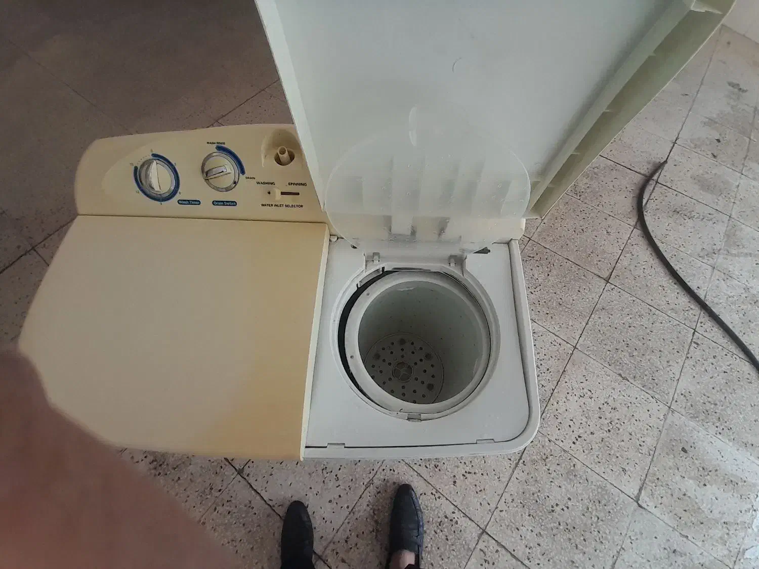 لباسشوی دو قلو ژاپنی|ماشین لباسشویی و خشککن لباس|نظرآباد, شهرک فرهنگیان|دیوار