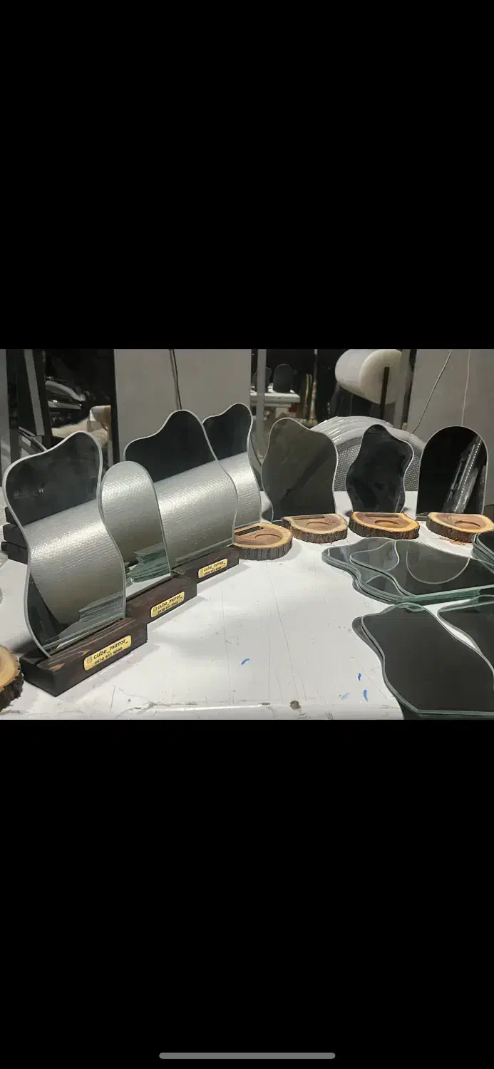 آینه هفت سین دکوری مدل دفرمه گنبدی و.ابعاد سفارشی|آینه|قائم‌شهر, |دیوار