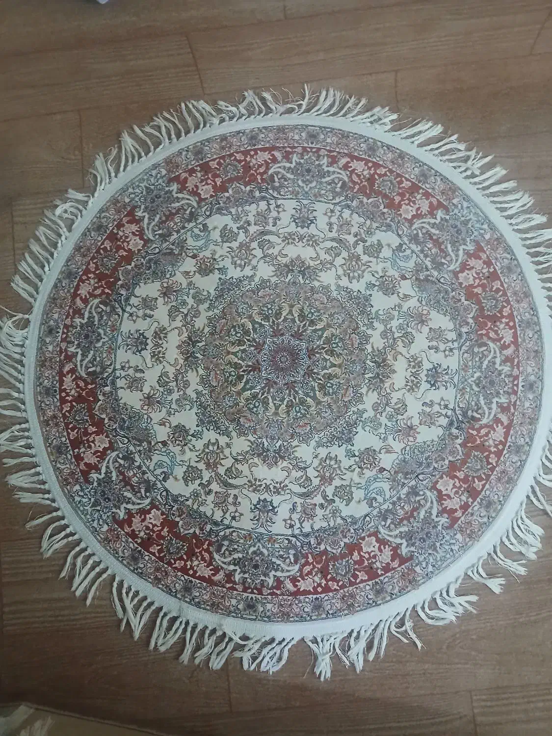 فرش پادری اولیا ۱۰۰شانه یک متری گرد بیضی ۱۲۰|فرش|تبریز, |دیوار