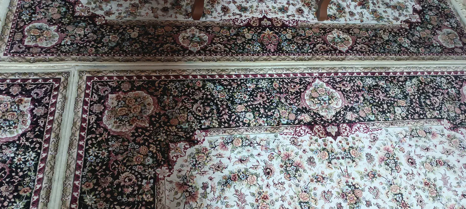 فرش نخ اصل 1200 شانه|فرش|قم, زنبیل آباد|دیوار