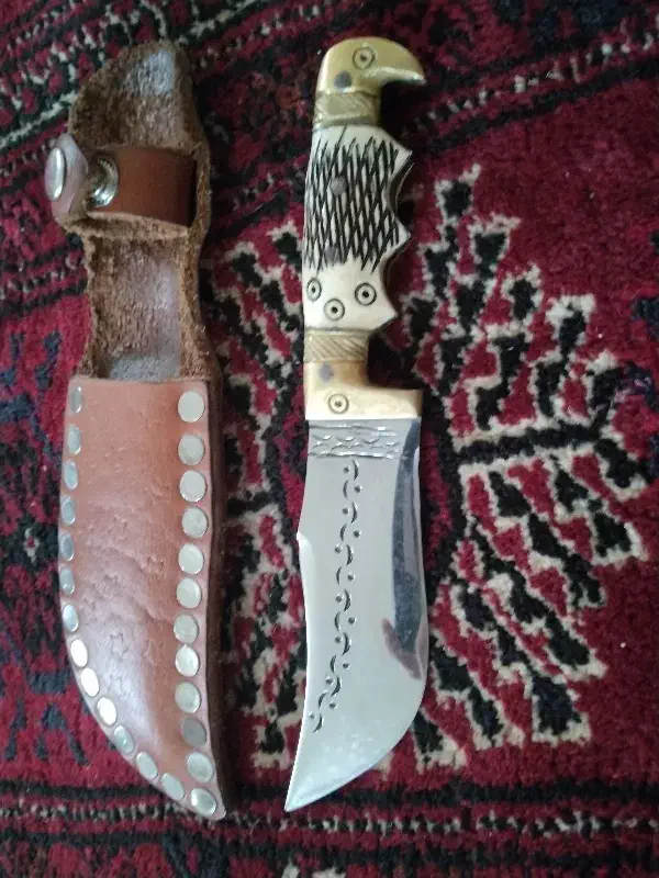 چاقو ترکمنی|کلکسیون اشیاء عتیقه|آزادشهر, |دیوار