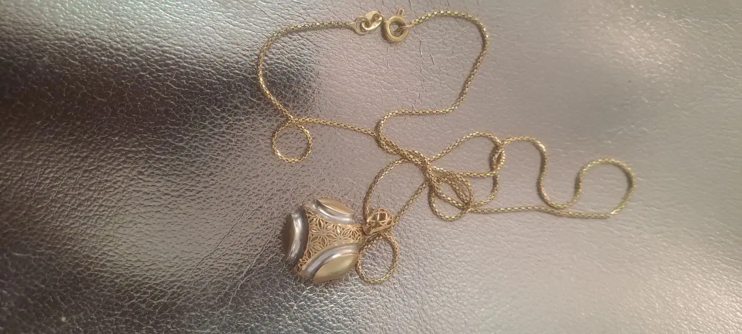 پلاک و زنجیر طلا|جواهرات|همدان, |دیوار