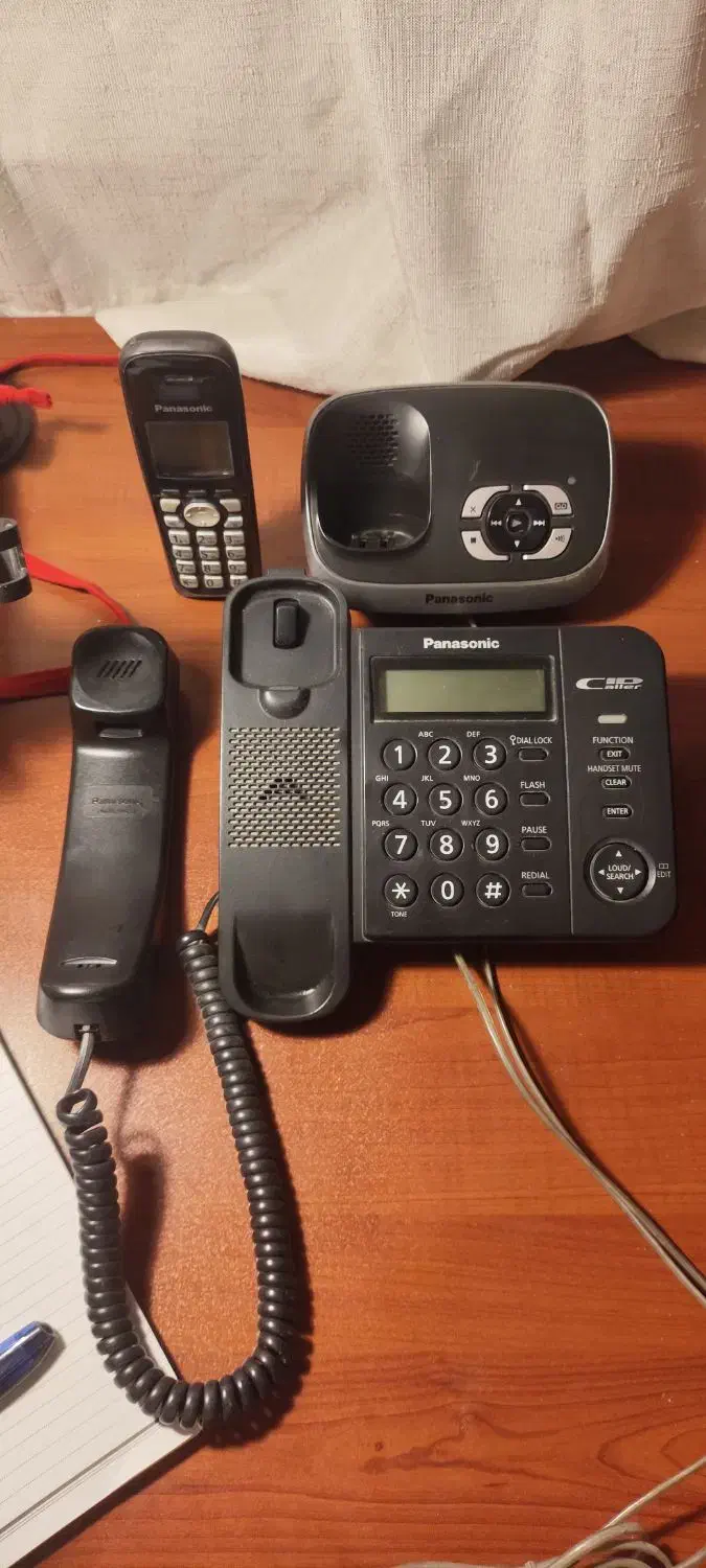 تلفن بی سیم پاناسونیک اصل مالزی|تلفن رومیزی|تهران, شهرک شهرداری|دیوار