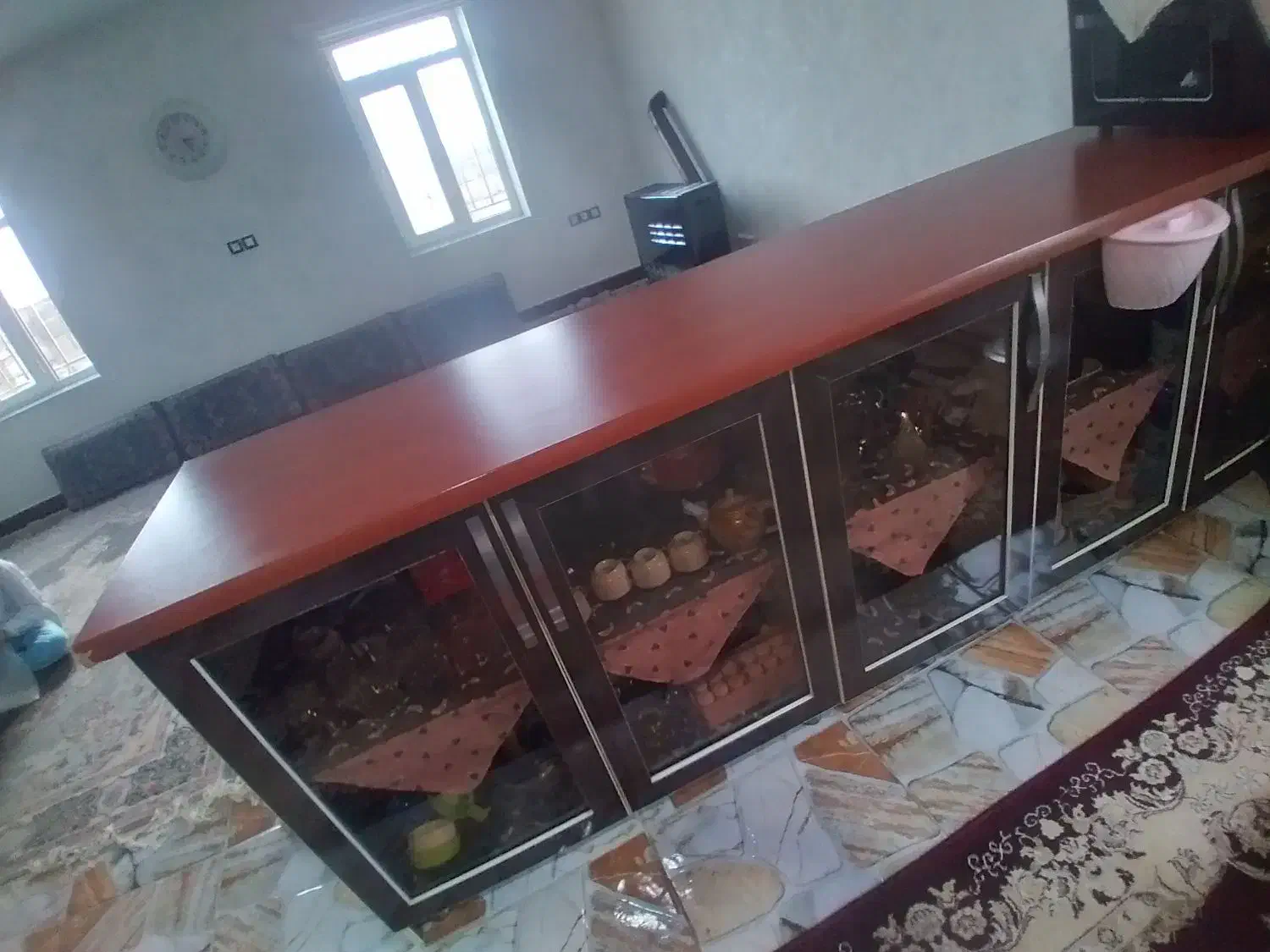 اپن آشپزخانه|مصالح و تجهیزات ساختمان|قروه, |دیوار