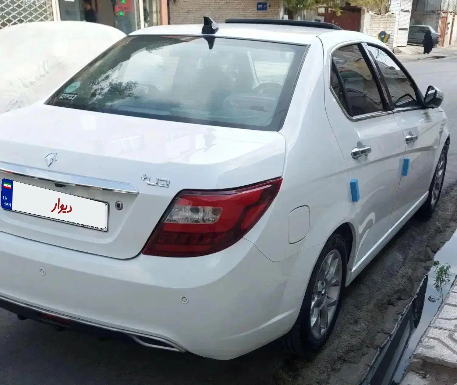 دنا پلاس اتوماتیک توربو سفید|خودرو سواری و وانت|مشهد, نیزه|دیوار