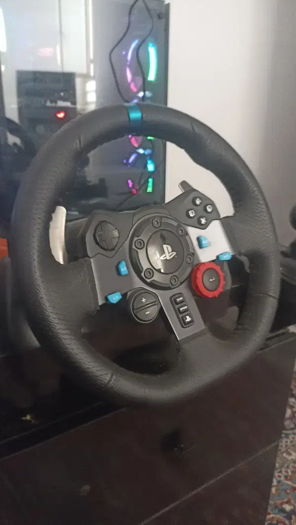 فرمان لاجیتکت g29 به همراه دنده|کنسول، بازی ویدئویی و آنلاین|زابل, |دیوار