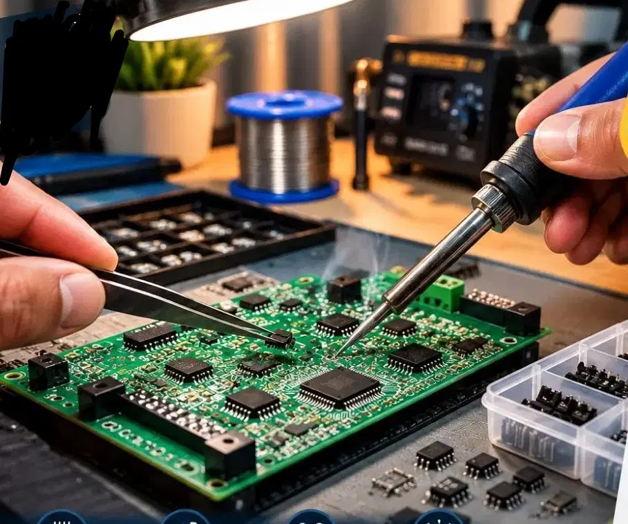 مونتاژ دستی برد الکترونیکی SMD و DIP|خدمات پیشه و مهارت|تهران, وردآورد|دیوار