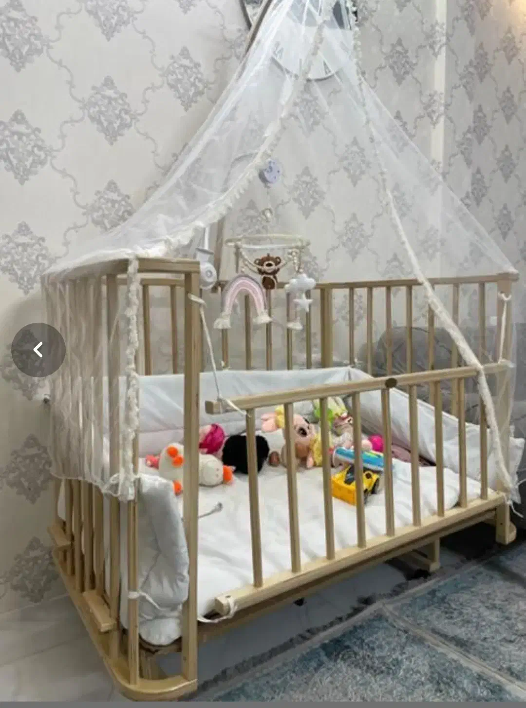 تخت نوزاد|تخت و صندلی بچه|مشهد, ابوذر|دیوار