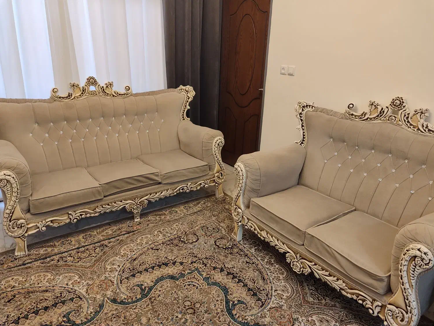 مبلمان هفت نفره|مبلمان خانگی و میز عسلی|اردکان, |دیوار