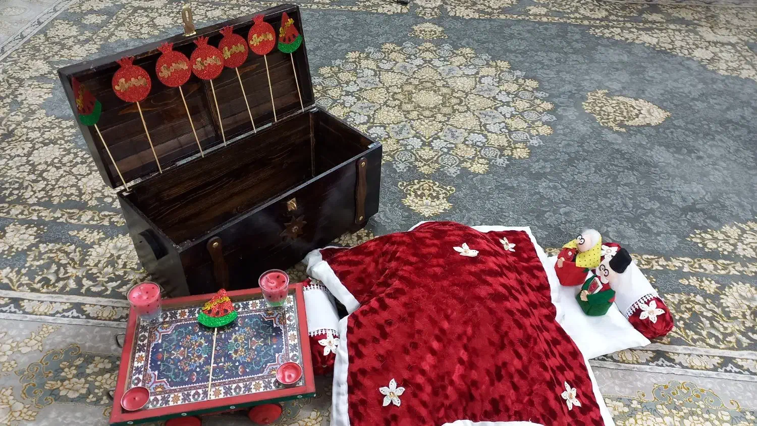 یلدایی عروس|صنایع دستی و سایر لوازم تزئینی|قم, زند آباد|دیوار