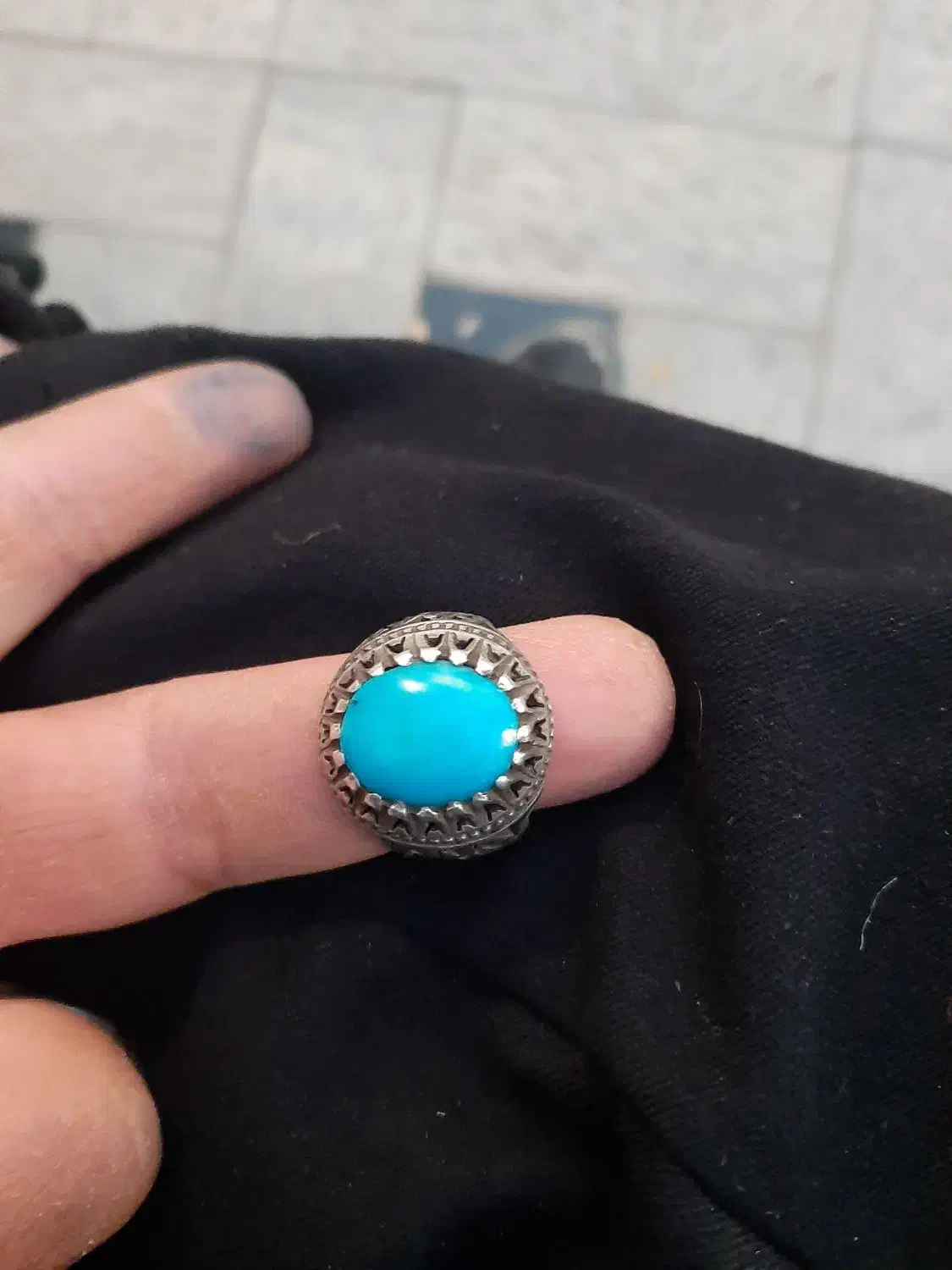 انگشتر نقره رکاب شاکری قیمت مناسب هر عزیز|جواهرات|کاشان, میدانگاه آقا|دیوار