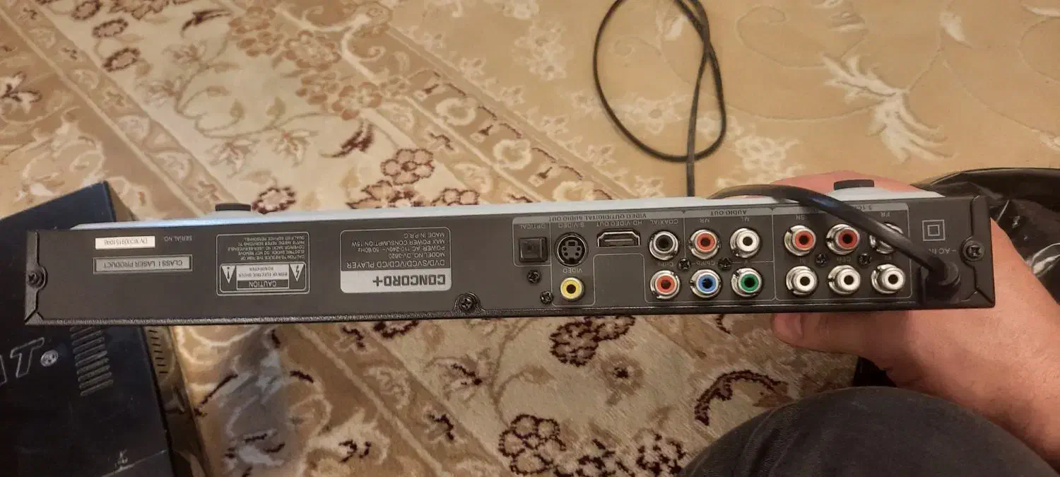 دی وی دی کنکورد|پخش‌کننده DVD و ویدیو|رشت, کوی حسینی|دیوار