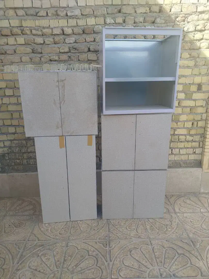 کابینت فلزی با درب ام دی اف|مصالح و تجهیزات ساختمان|مرودشت, بیست متری بیمارستان|دیوار