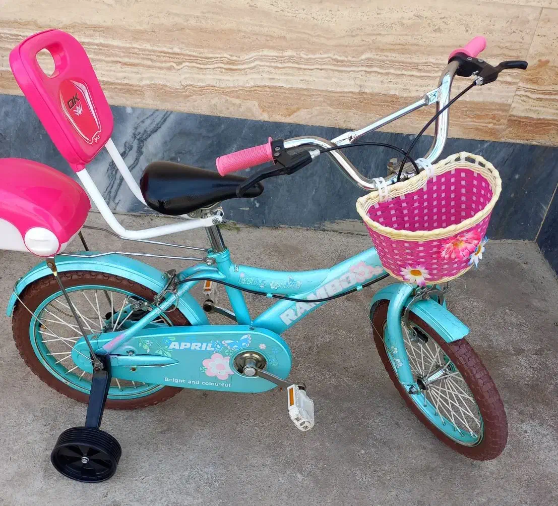 دوچرخه صورتی  سایز ۱۶ رامبو & ۲۰پرنس در حد نو|دوچرخه، اسکیت، اسکوتر|اردبیل, |دیوار