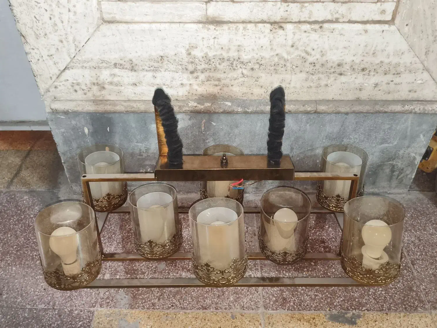 لوستر|لوستر و چراغ آویز|زاهدان, |دیوار