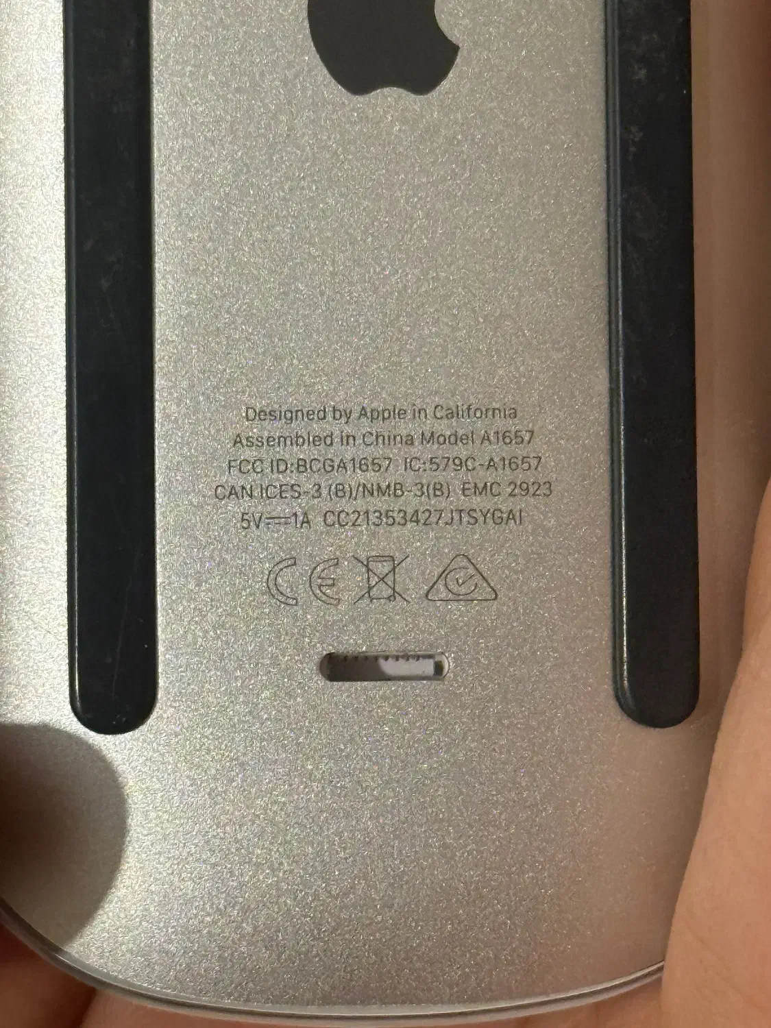 موس بلوتوث اپل Apple Magic Mouse A1657|قطعات و لوازم جانبی رایانه|ری, شهادت|دیوار