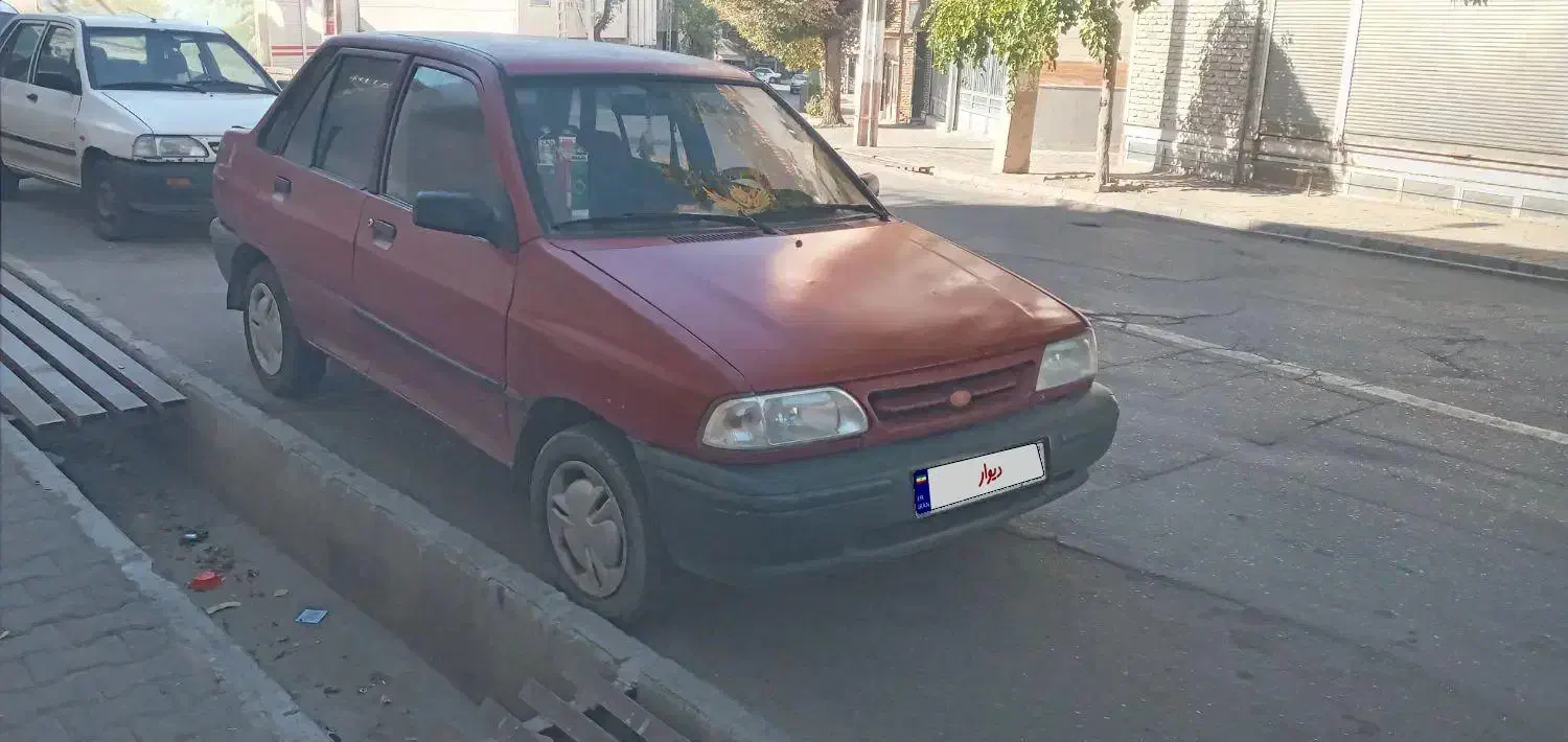 پراید قرمز صدفی|خودرو سواری و وانت|مرند, |دیوار