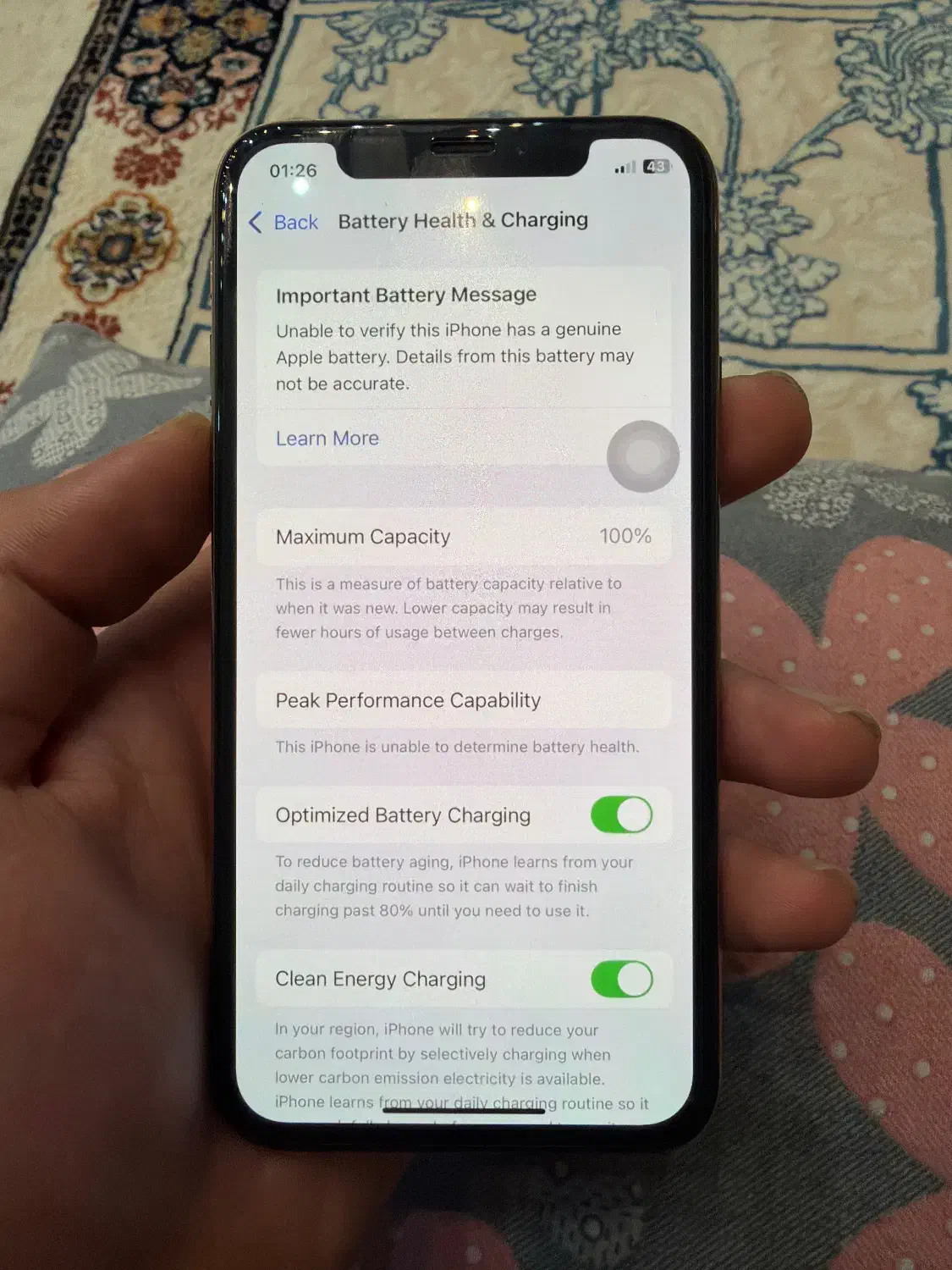 Iphone XSدرجه یک|موبایل|سنندج, |دیوار