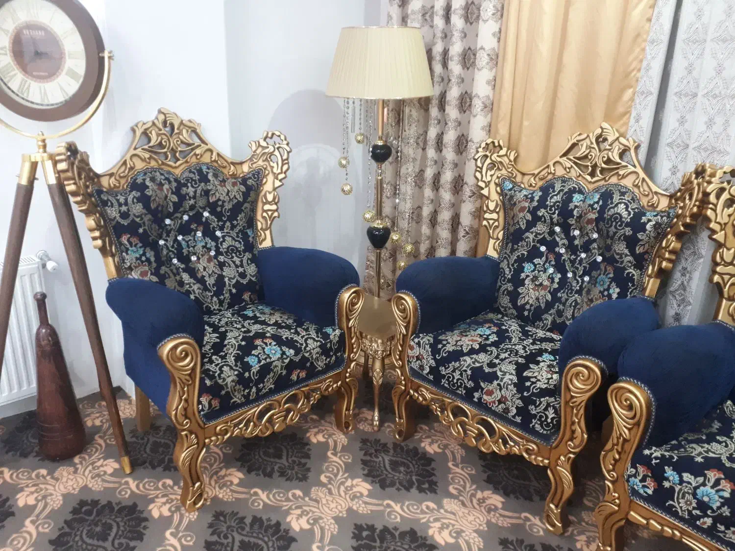 مبل کلاسیک|مبلمان خانگی و میز عسلی|زرندیه, |دیوار