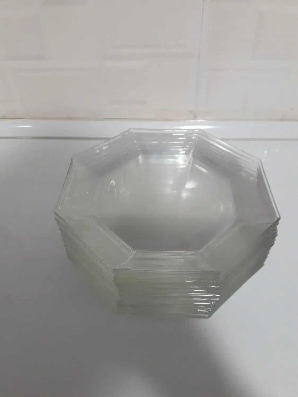 بشقاب برنج خوری هشت ضلعی اصل فرانسه|ظروف سرو و پذیرایی|زاهدان, |دیوار