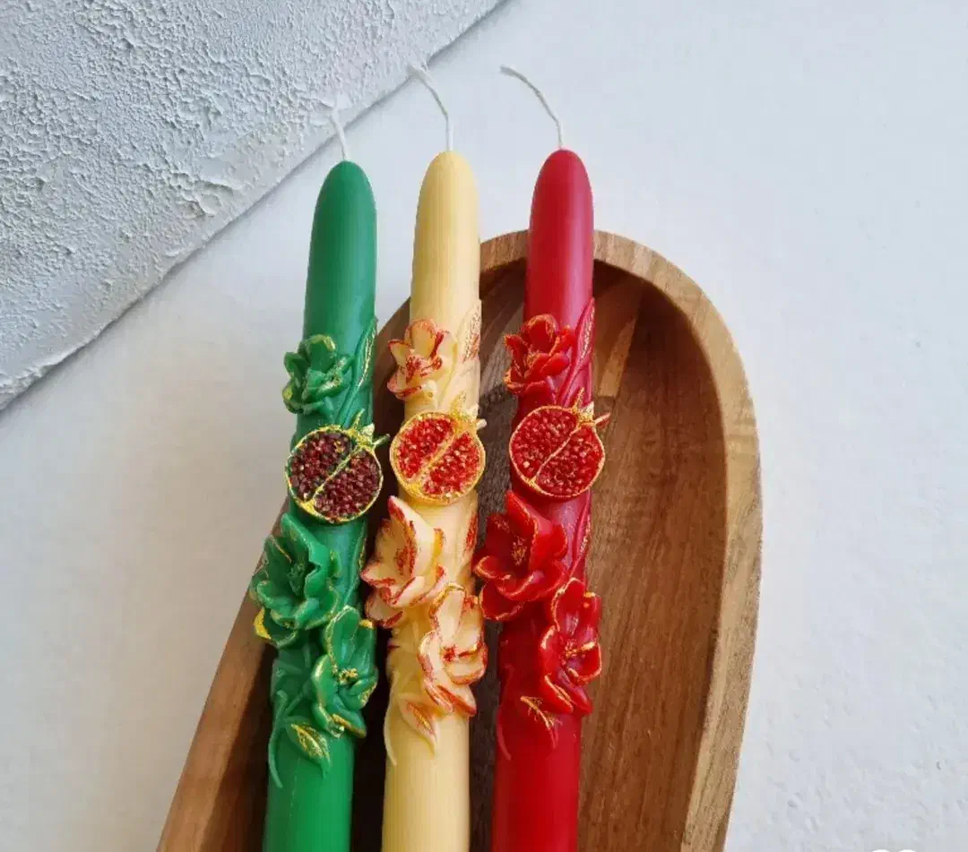 شمع یلدایی|صنایع دستی و سایر لوازم تزئینی|نوشین شهر, |دیوار