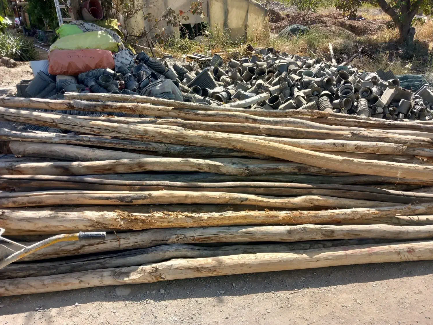 تیرچوبی گلخانه‌ای|مصالح و تجهیزات ساختمان|شهریار, رزکان|دیوار