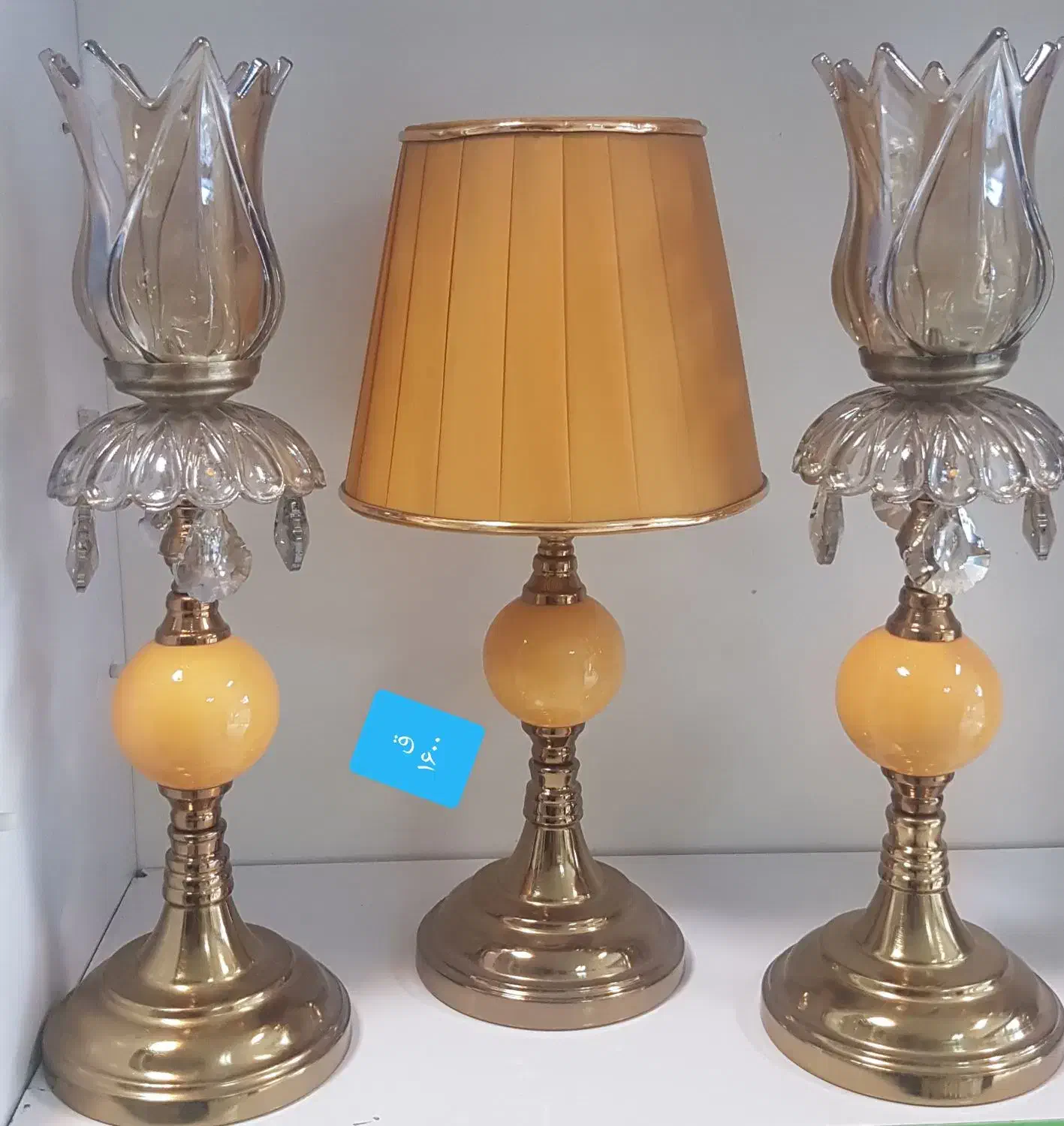 ست شعمدان و شکلات خوری و اباژور بدونه واسطه|لوستر و چراغ آویز|ورامین, ورامین|دیوار