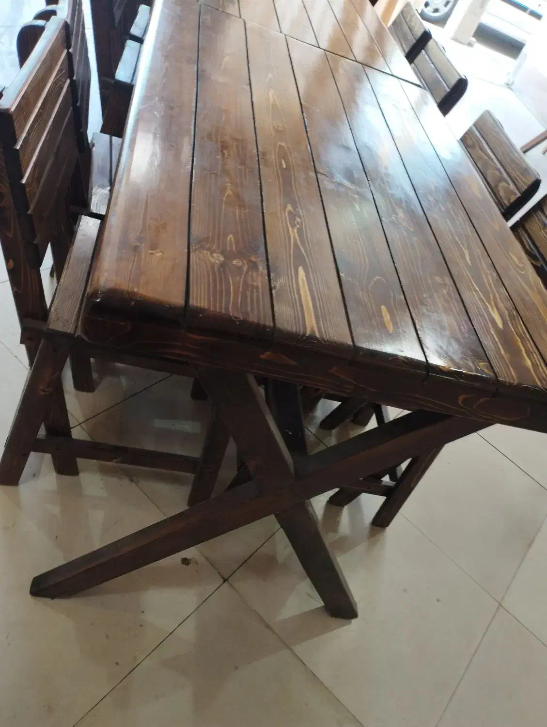 میز و صندلی دو و چهار نفره غذا خوری|میز و صندلی غذاخوری|قائن, |دیوار