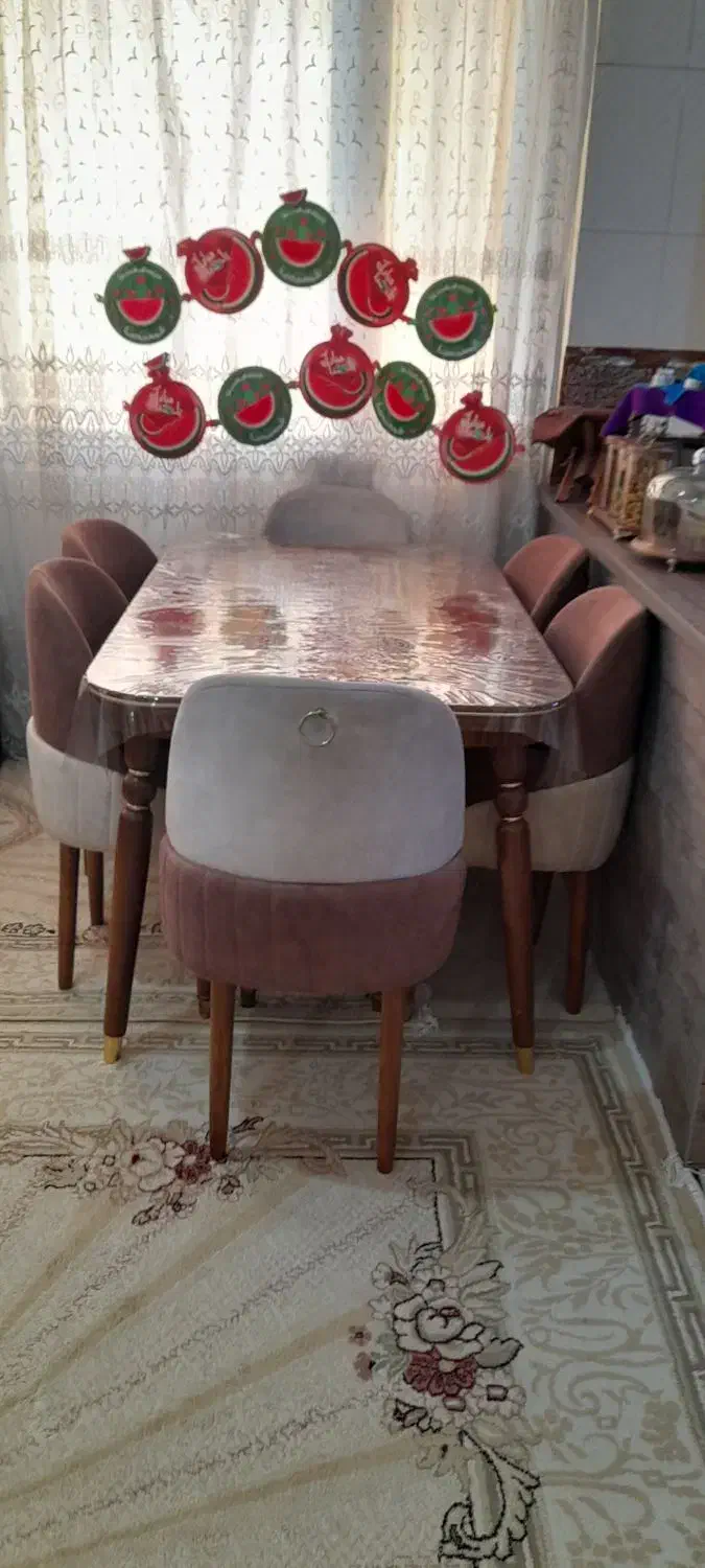 میز ناهاری خوری ۶ نفره مدل چستر|میز و صندلی غذاخوری|هشتگرد, شهرک پارسیان|دیوار
