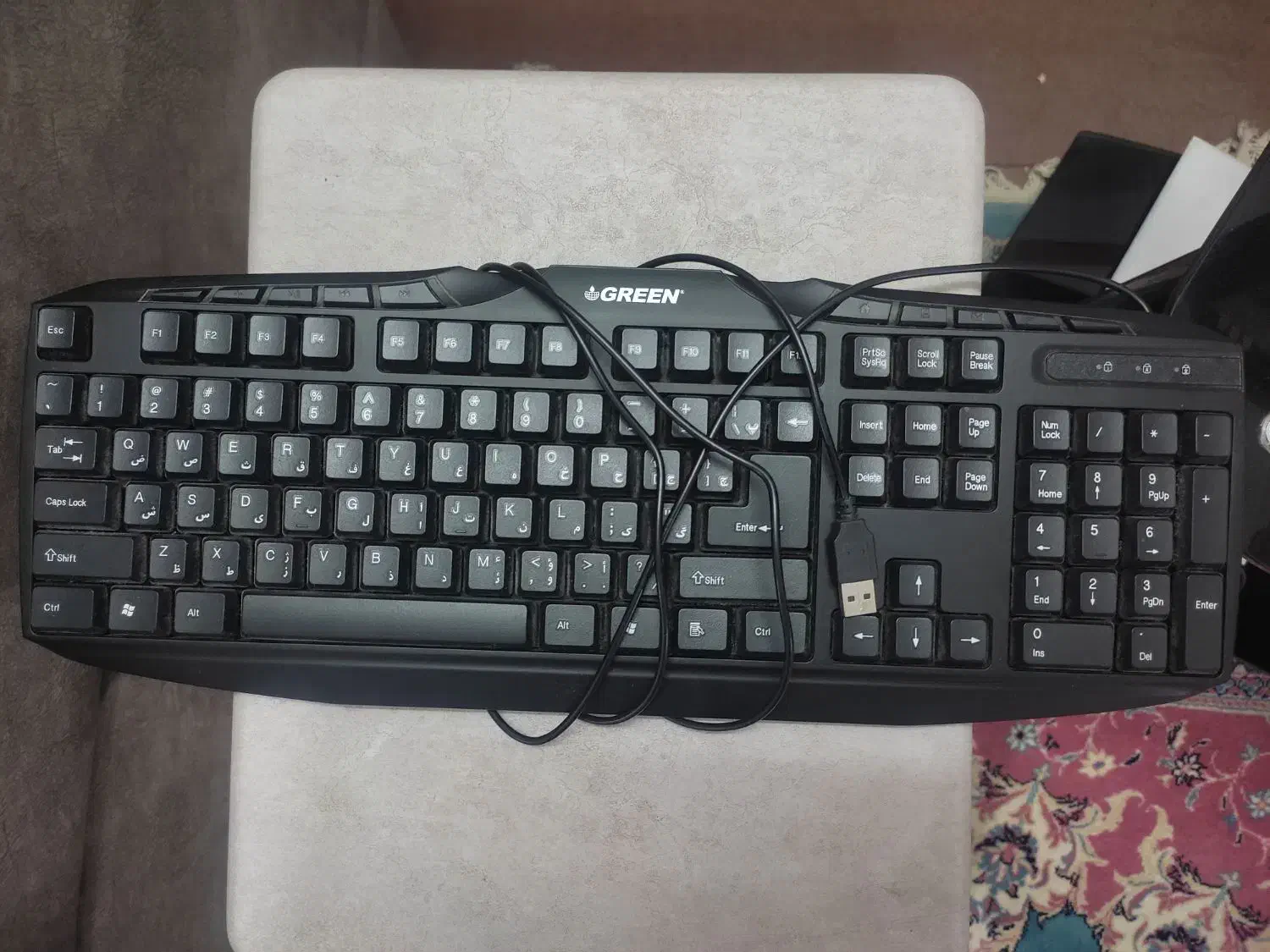 کیبورد گرین GK302|قطعات و لوازم جانبی رایانه|مسجد سلیمان, |دیوار