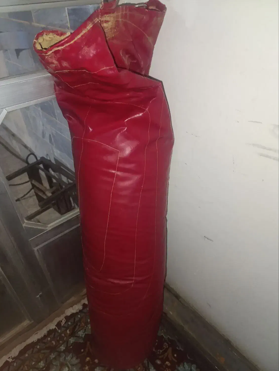 کیسه بوکس معاوضه با طوطی برزیلی یا عروس هلندی|تجهیزات ورزشی|تاکستان, |دیوار