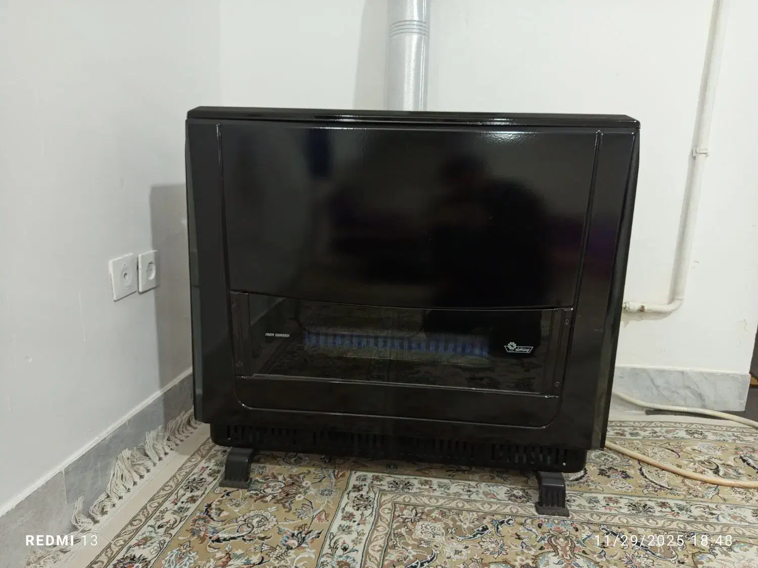 بخاری ایران شرق|بخاری، هیتر، شومینه|نیشابور, بزرگمهر|دیوار