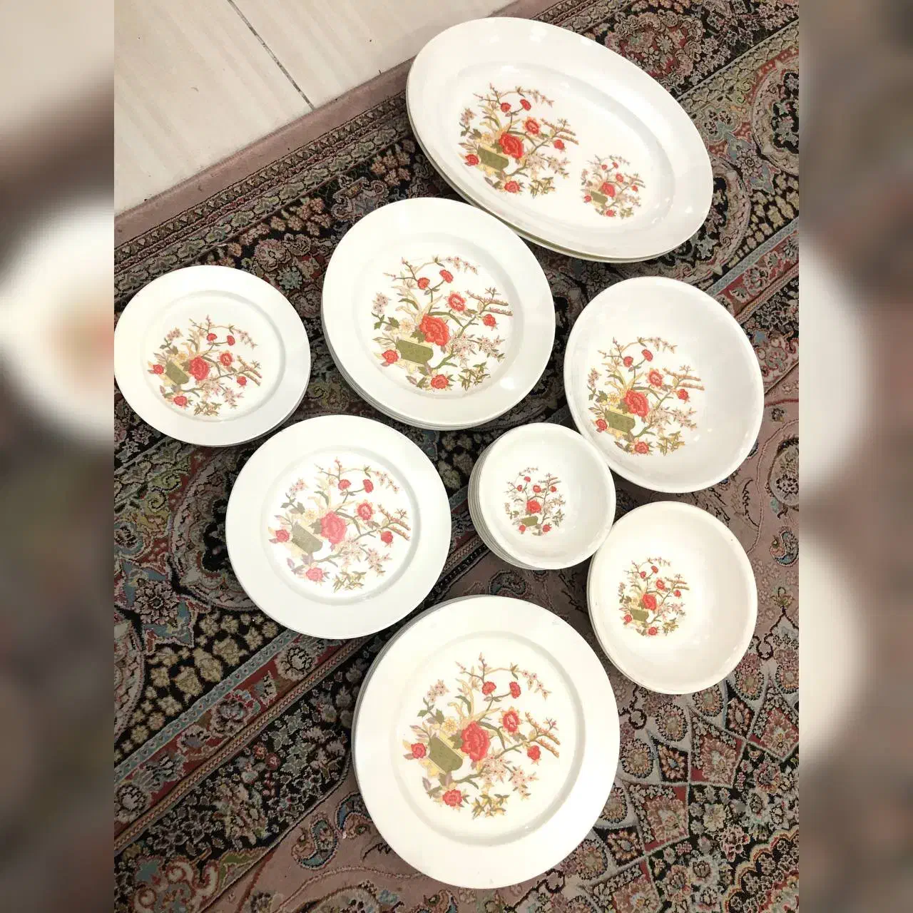 سرویس۳۵ پارچه ملامین نو|ظروف سرو و پذیرایی|تهران, صادقیه|دیوار