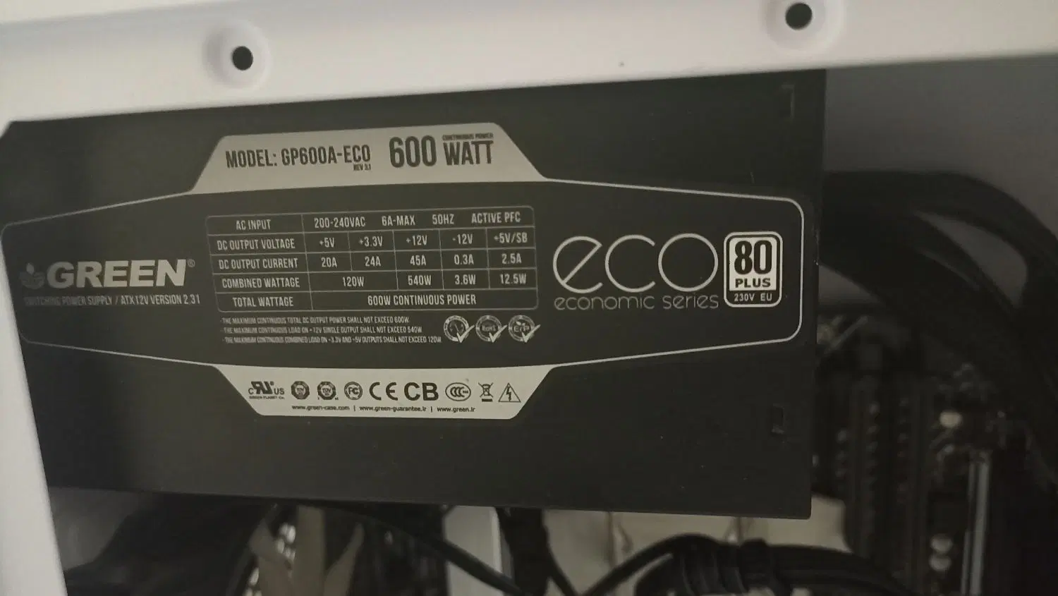 POWER GP600A-ECO|قطعات و لوازم جانبی رایانه|تهران, صد دستگاه|دیوار